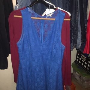 Blue dress
